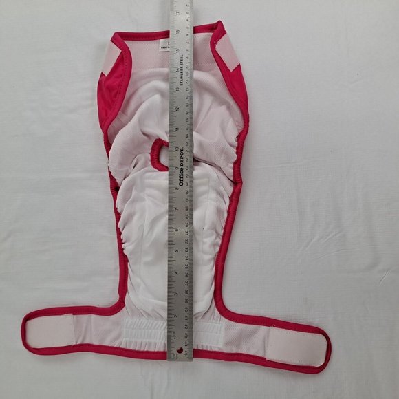 Dog Diaper Hot Pink Washable snap back LARGE - Picture 6 of 8